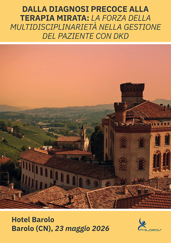 Programma Dalla diagnosi precoce alla terapia mirata: la forza della multidisciplinarietà nella gestione del paziente con DKD - Barolo